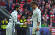 Bị thay ra, Ronaldo lại chửi bới