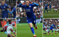 Vardy, Mahrez lập công, Leicester có trận thắng thứ tư liên tiếp