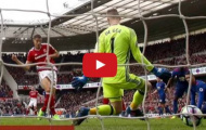 Những pha cứu thua cực đẹp của David de Gea vs Middlesbrough