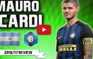 Mauro Icardi - bàn thắng, kiến tạo và kĩ thuật tuyệt vời mùa 2016/17