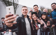 Chùm ảnh: Nụ cười không bao giờ tắt trên môi Podolski