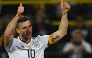 Siêu phẩm nã đại bác của Lukas Podolski vào lưới tuyển Anh