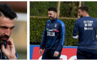 Buffon 'nhiệt tình' giành khung gỗ với 2 hậu bối