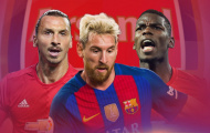 Arsenal & đội hình mua hụt 'cân cả thế giới': Messi, Pogba,... đủ cả