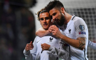 Chùm ảnh: Song sát Giroud - Griezmann hành hạ Luxembourg