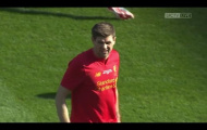 Màn trình diễn của Gerrard vs Real Madrid Legends