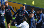 Dàn sao trẻ của Italia phấn khích khi đàn anh nghỉ tập