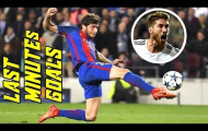 Sergi Roberto, Sergio Ramos và những bàn thắng đầy cảm xúc ở phút cuối