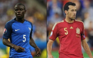 Điểm nóng đại chiến Pháp vs Tây Ban Nha: Tâm điểm Kante - Busquets