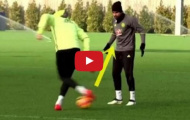 Dàn sao Chelsea biểu diễn kĩ thuật siêu độc trong buổi tập