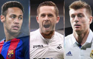 Vua kiến tạo châu Âu: Sao NHA vượt mặt Neymar & Kroos