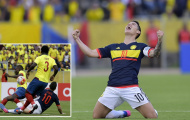 James Rodriguez tỏa sáng trong trận gặp Ecuador 
