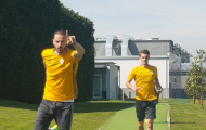 Siêu sao hội ngộ, Juventus hăng hái tập luyện