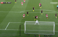 Mustafi ghi bàn san bằng tỷ số 2-2 cho Arsenal (Arsenal vs Manchester City)
