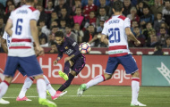 Neymar đạt cột mốc lịch sử, Barca đánh bại Granada trong ngày không Messi
