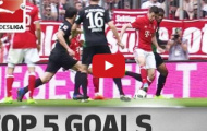 Thiago, Suele và top 5 bàn thắng đẹp nhất vòng 26 Bundesliga