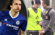 David Luiz tấn công vào 'chổ hiểm' của John Terry