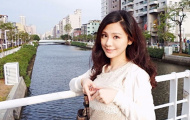 Vẻ đẹp như thiên thần của nữ phóng viên thể thao Đài Loan