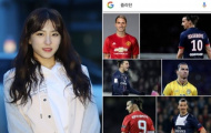 Nét duyên dáng của mỹ nhân được ví với... Ibrahimovic