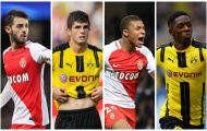 Đội hình TRẺ kết hợp Dortmund & Monaco: Tung hoành thế giới trong tương lai 