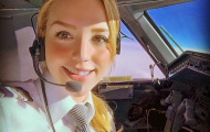 Dung nhan hoàn hảo của nữ phi công mê Messi, nhưng lại 'ế vì Ronaldo'