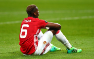 Ibra, Pogba thẫn thờ nhìn Man United bị cầm hòa trên đất Bỉ