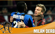 Những pha bóng căng thẳng trong các trận derby Milan
