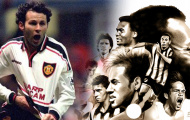Vào ngày này |14.4| Bàn thắng kinh điển của Giggs trong sinh nhật 105 tuổi CLB Santos