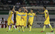 Hòa thất vọng trước Sài Gòn FC, Thanh Hóa mất ngôi vương lượt đi