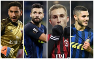 Đội hình kết hợp Milan & Inter: Nerazzurri chiếm ưu thế