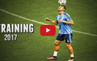 Những pha biểu diễn kĩ thuật cực ảo của Cristiano Ronaldo trên sân tập