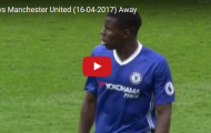 Kurt Zouma trong trận đấu với Man Utd