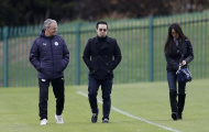 Chùm ảnh: Leicester đón 'khách quý' trước cuộc đối đầu với Atletico