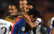 Barca bị loại, Neymar khóc nức nở
