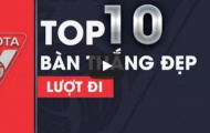 10 bàn thắng đẹp nhất lượt đi V-League 2017