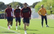 Roma tích cực tập luyện cho thời khắc 'đá' Pescara xuống Serie B