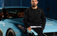 Chùm ảnh: Aguero cực ngầu bên đôi giày thiết kế riêng cho Derby Manchester