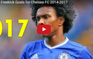 Những cú sút phạt 'thần sầu' của Willian