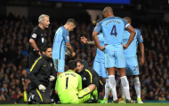 Bị M.U cầm hoà, Man City nhận thêm hung tin từ trụ cột