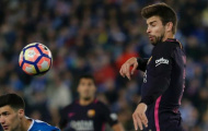 Pique lại gây chiến với CĐV Espanyol và Real Madrid