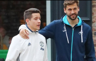 Herrera đầy thân thiết với 'kẻ thù' ngay sau trận hòa của Man Utd