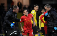 Liverpool gặp may, chấn thương Coutinho không quá nghiêm trọng