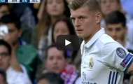 Toni Kroos quá đẳng cấp trong trận Real Madrid 3-0 Atletico Madrid