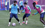 Barca 'rèn quân' trước đại chiến với Tàu ngầm vàng