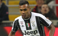 Alex Sandro ngày càng tiến bộ trong màu áo Juventus