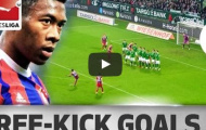 Tất cả các bàn thắng đá phạt của David Alaba cho Bayern Munich