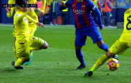 Pha đi bóng ảo diệu của Neymar vs Villarreal