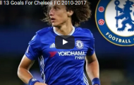 13 bàn thắng của David Luiz cho Chelsea trong giai đoạn 2010-2017