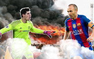 Vào ngày này |11.5| Cháy cả sân trong sinh nhật Iniesta, Courtois 