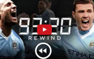 Trận cầu kinh điển: Man City 3-2 QPR: Aguero khiến Man United khóc hận